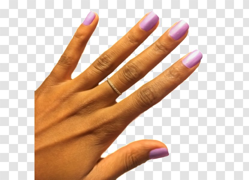 Nail Polish Manicure Finger Cosmetics - Hand Transparent PNG