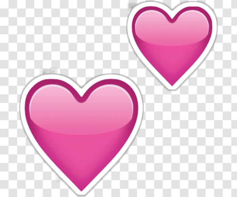 Emoji Sticker Heart - Love Transparent PNG