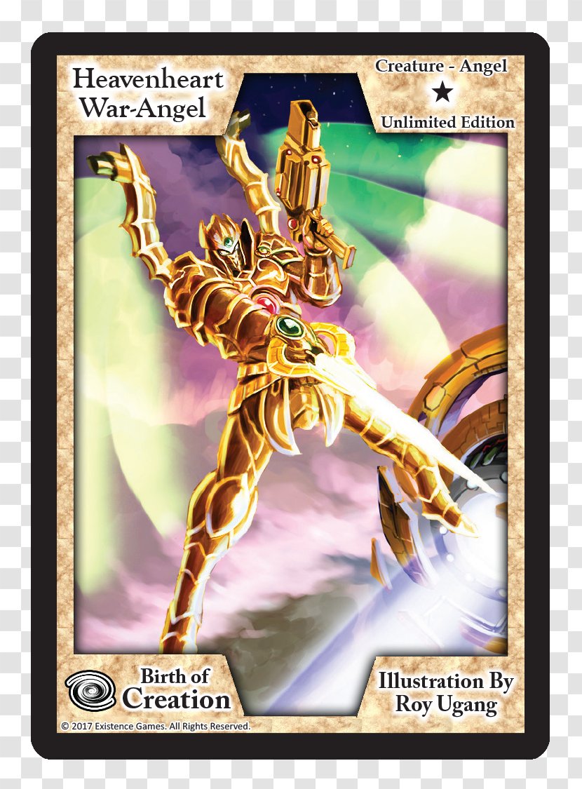 Collectible Card Game Heart Playing Heaven - Angel-heart Transparent PNG