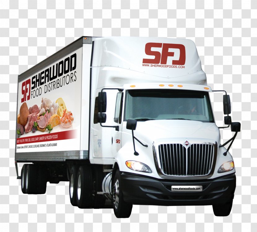 Commercial Vehicle Car Van Truck Sherwood Food Distributors - Mode Of Transport Transparent PNG