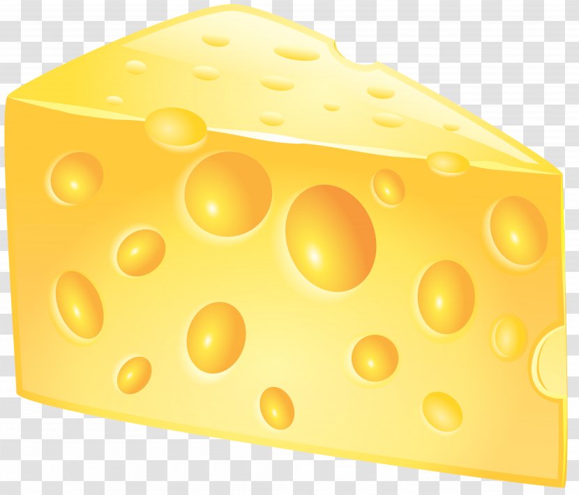 Gruyère Cheese Yellow Rectangle Design - Clip Art Image Transparent PNG