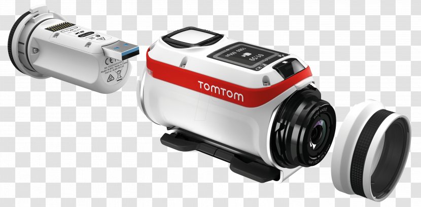 Action Camera 4K Resolution GPS Navigation Systems TomTom - Tomtom - Gopro Cameras Transparent PNG