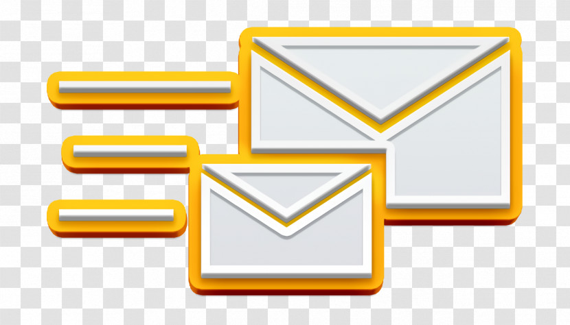 Mail Envelopes Couple Icon Mail Icon Data Icon Transparent PNG