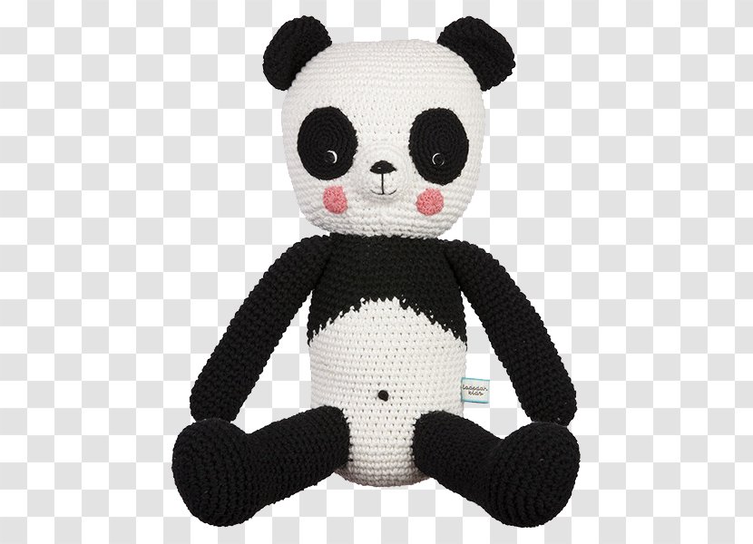 Giant Panda Stuffed Animals & Cuddly Toys Bear Crochet Miann Co Transparent PNG