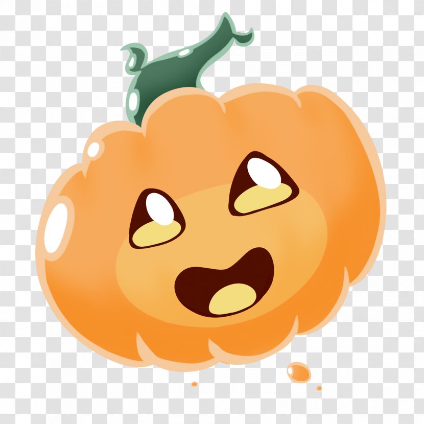 Jack-o'-lantern Slime Rancher Calabaza Pumpkin - Orange - Poster Transparent PNG