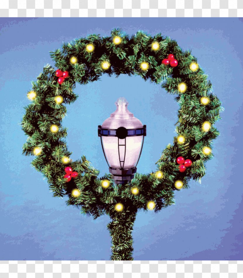 Christmas Ornament Decoration Easter Street Light - Colored Lamppost Transparent PNG