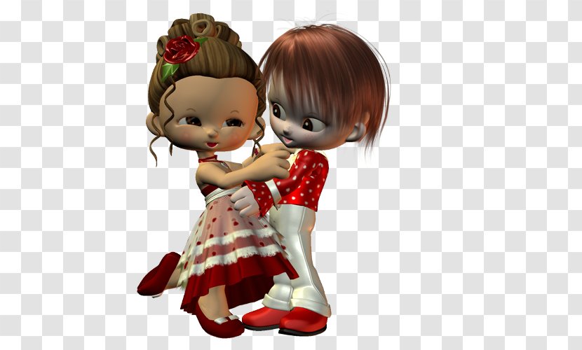Friendship Hugs And Kisses Love Animation - Greeting Transparent PNG
