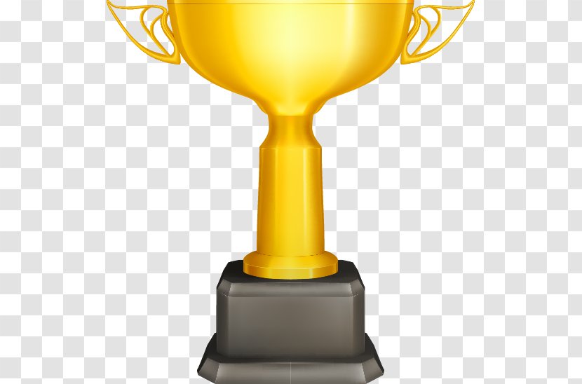 Trophy Royalty-free Clip Art - Yellow - Awards Transparent PNG