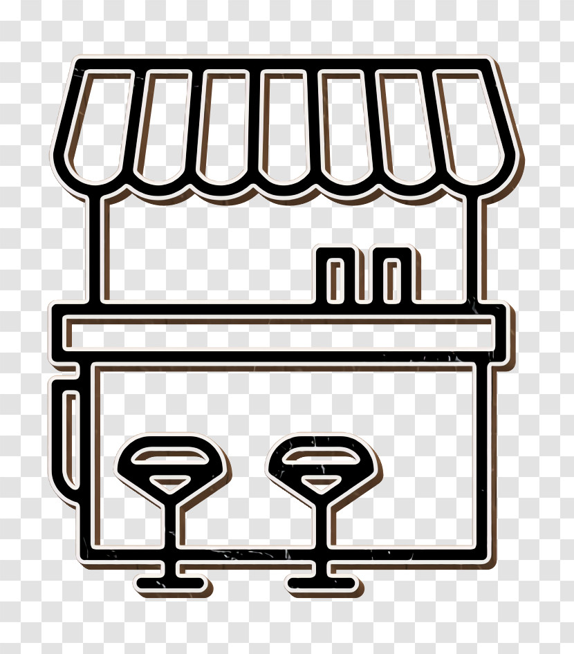 Stand Icon Street Food Icon Food Stand Icon Transparent PNG