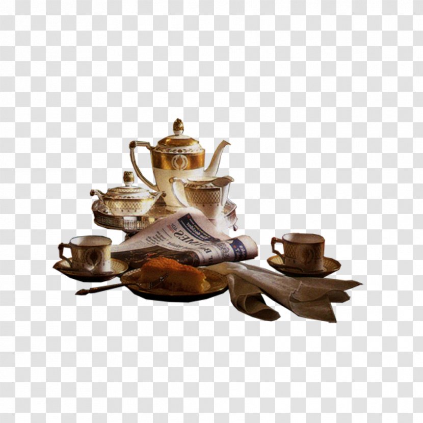 Teacup Afternoon Teapot - Tea Cup Creative Transparent PNG