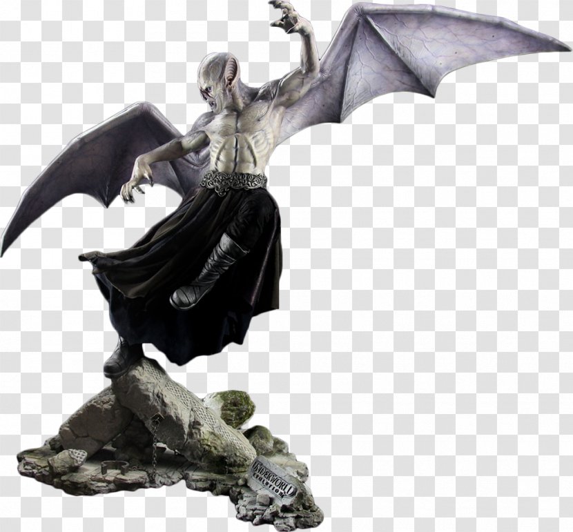 Marcus Selene Underworld Image Statue - Vampire - Memorabilia Transparent PNG