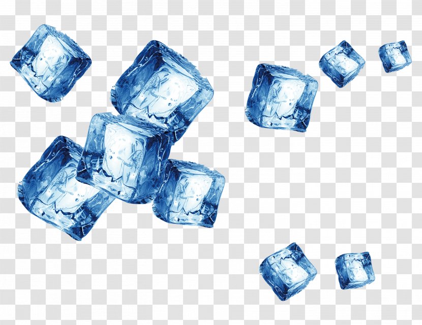 Ice Cube Iceberg - Water - Blue Cubes Transparent PNG