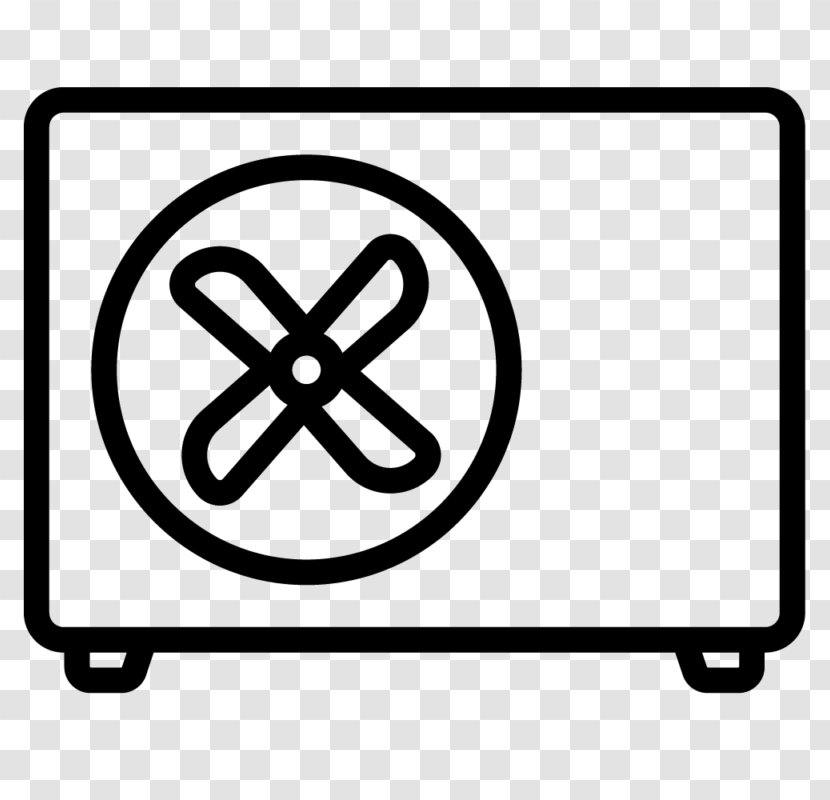 Air Conditioning Home Appliance Refrigerator - Symbol Transparent PNG