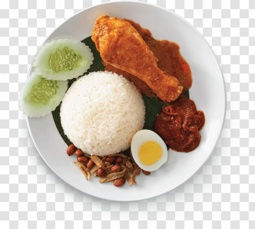 Nasi Lemak Iced Tea Tapa Breakfast Food - Delivery Transparent PNG