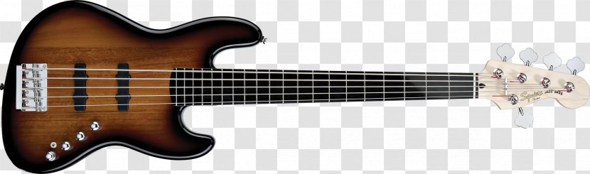 Fender Jazz Bass V Precision Guitar - Heart Transparent PNG