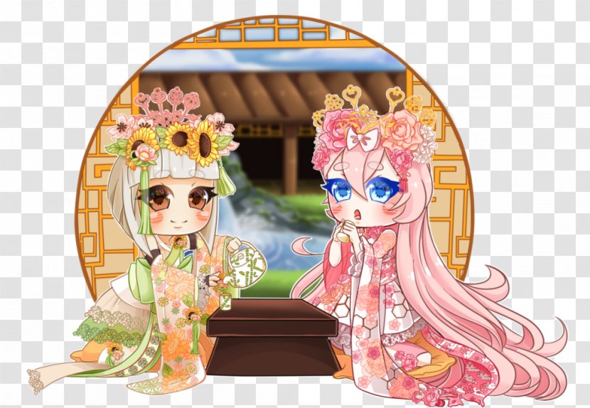 Art Doll Character Fiction - Tea Time Transparent PNG