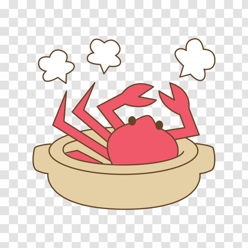 Crab Hot Pot Food Cangrejo Image Transparent PNG