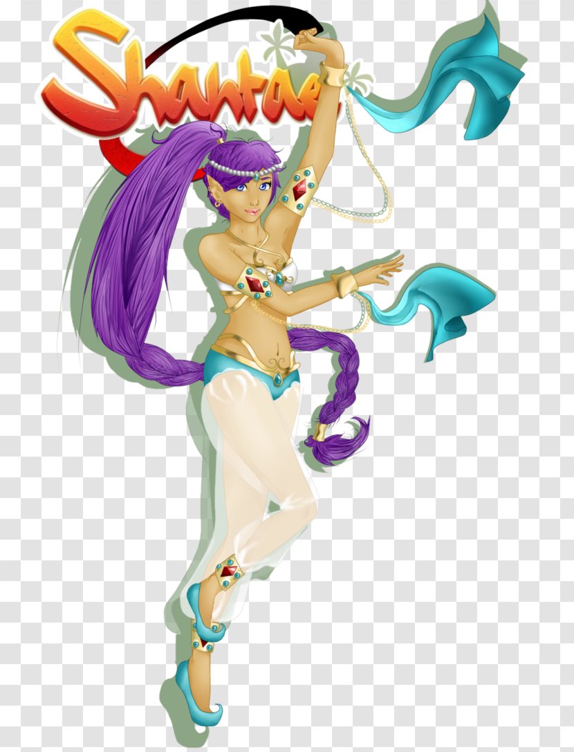 Shantae: Half-Genie Hero Clothing Belly Dance Dress - Shantae Art Transparent PNG