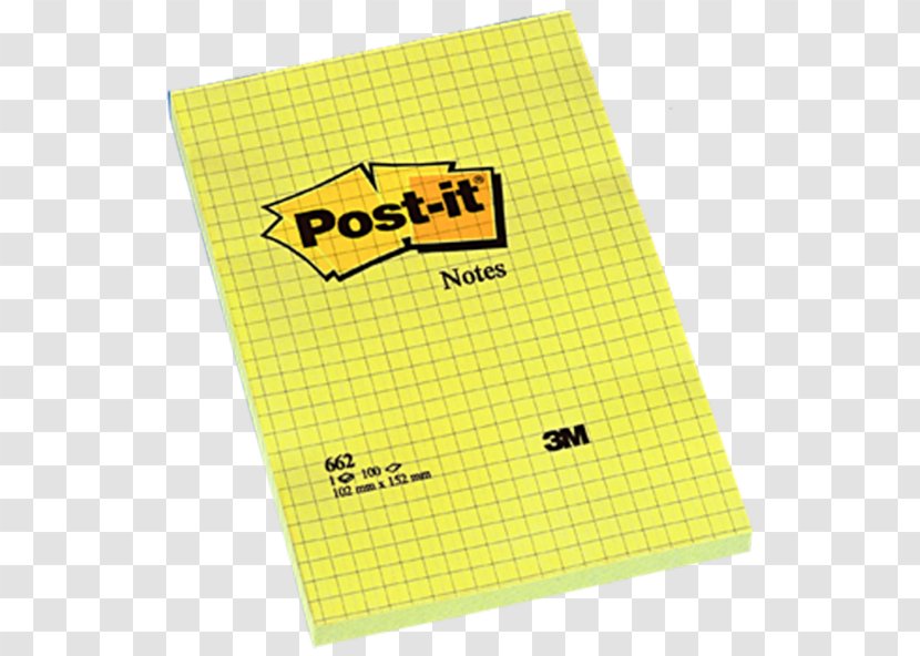 Post-it Note Paper Yellow Notebook 3M - Post It Transparent PNG