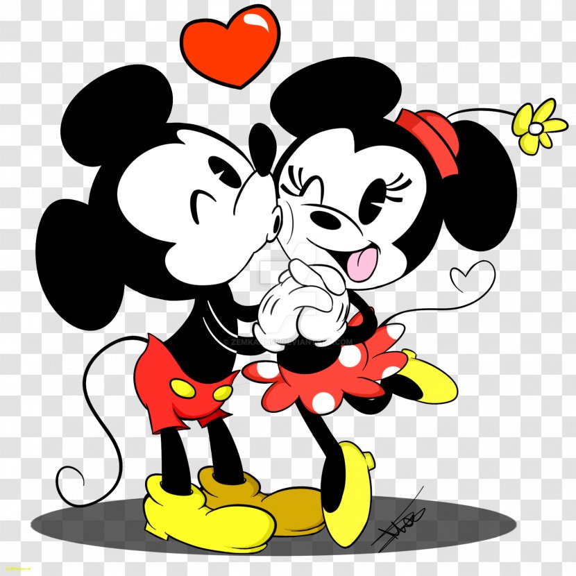 Mickey Mouse Minnie Daisy Duck Drawing - Silhouette Transparent PNG