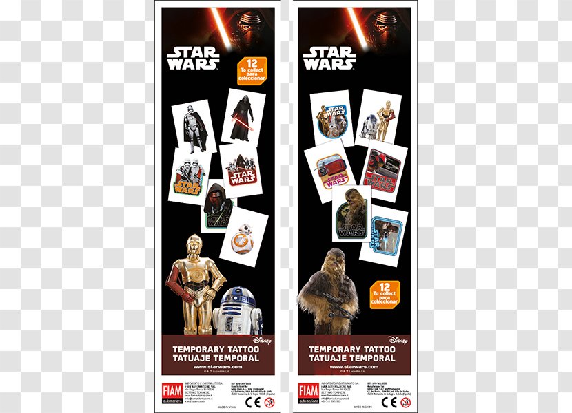 Game Disney Tatuaże Zmywalne Epee - Star Wars - Poster Lego WarsTemporary Tattoos Transparent PNG