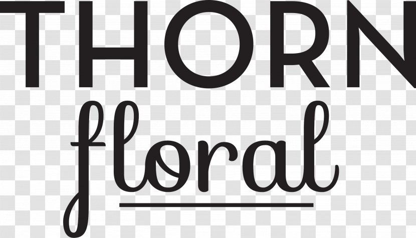 THORN Floral Graphic Design Logo - Sign - Thorn Transparent PNG
