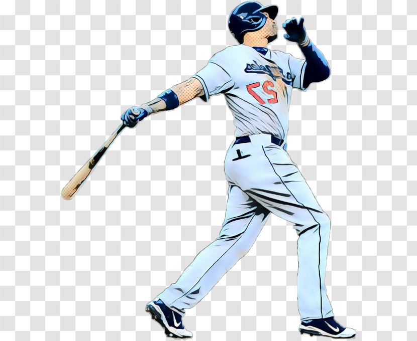 Baseball Player Bat Solid Swing+hit Uniform Equipment - Cricketer - Sports Transparent PNG