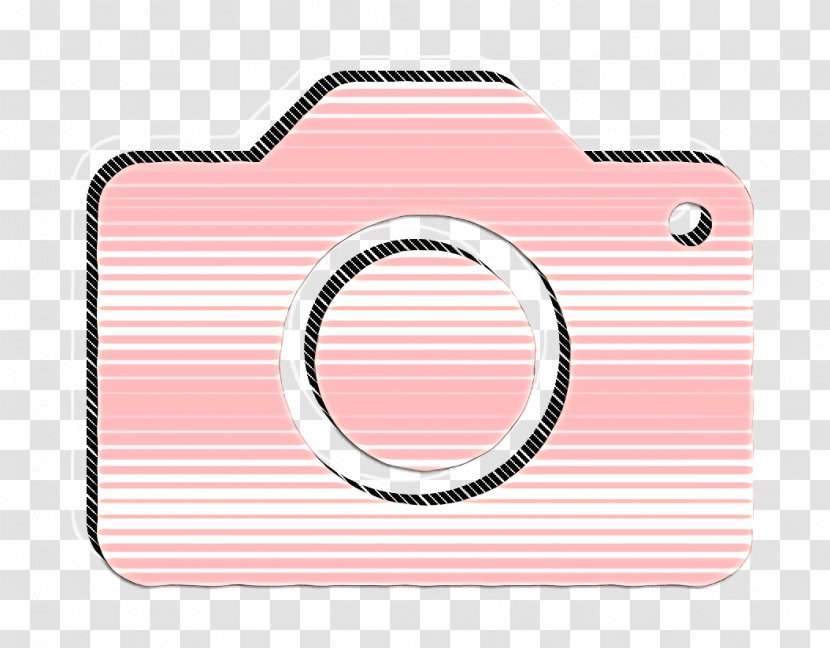 Camera Icon - Pink - Rectangle Symbol Transparent PNG