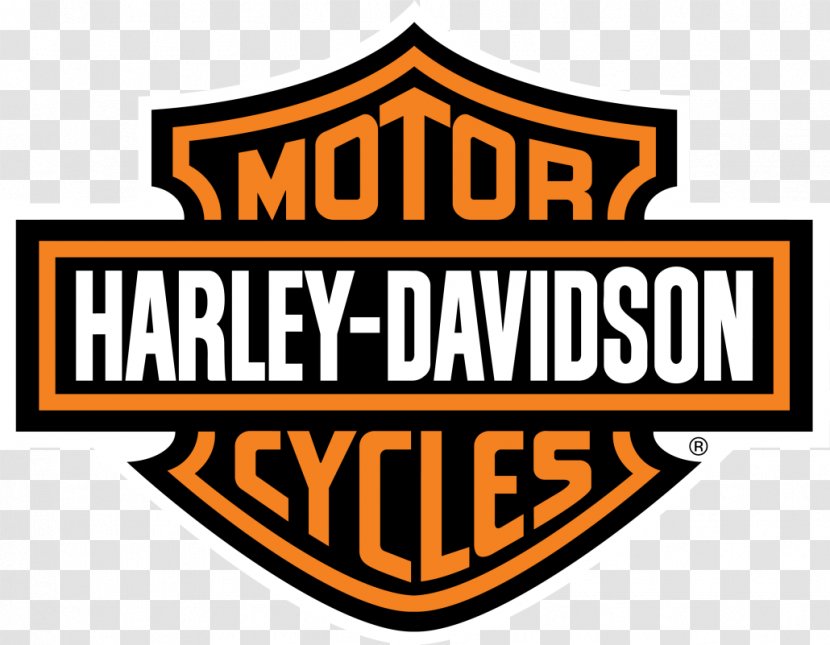 Logo Brand Harley-Davidson Motorcycle Font - Yellow Transparent PNG