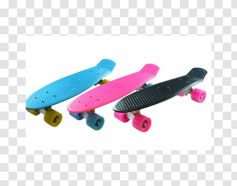 Longboard Pink M - Penny Board Transparent PNG