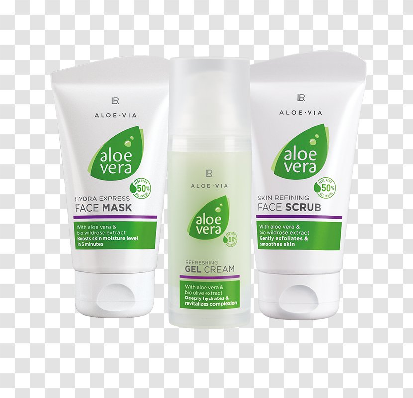 Aloe Vera Lotion LR Health & Beauty Systems Skin Face - Cream Transparent PNG