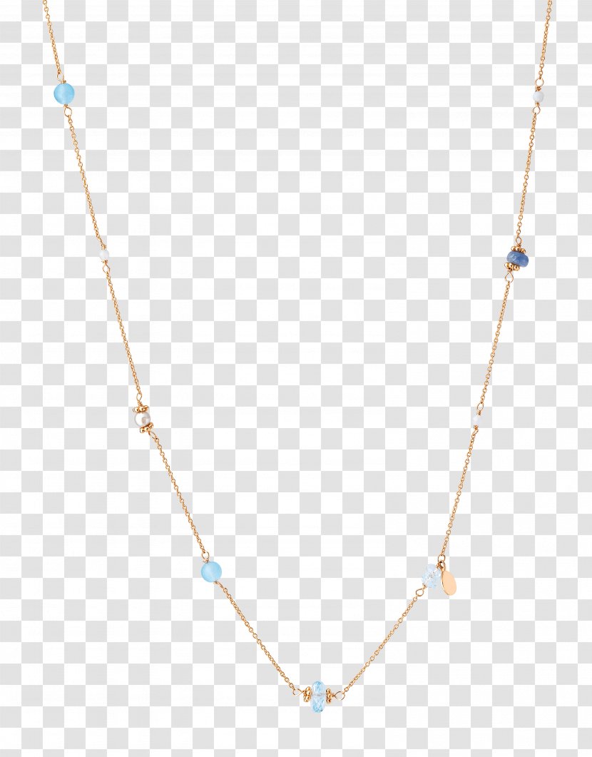 Necklace Body Jewellery Turquoise Chain Transparent PNG
