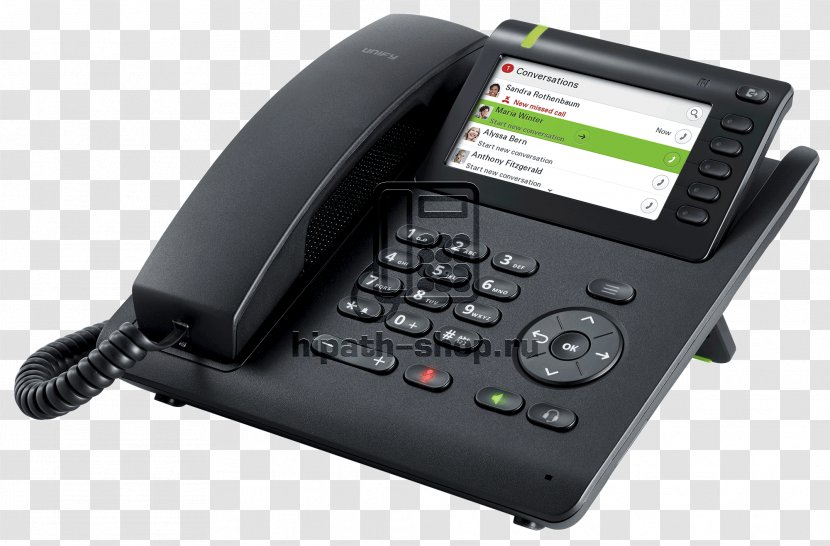 Unify Software And Solutions GmbH & Co. KG. Business Telephone System OpenStage VoIP Phone - Mobile Phones Transparent PNG