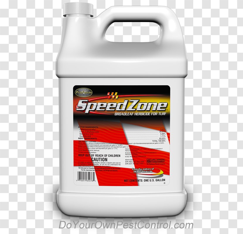 Herbicide Carfentrazone-Ethyl PBI Gordon Corporation SpeedZone Lawn Weed Killer Triclopyr - Glyphosate - Broadleaf Transparent PNG
