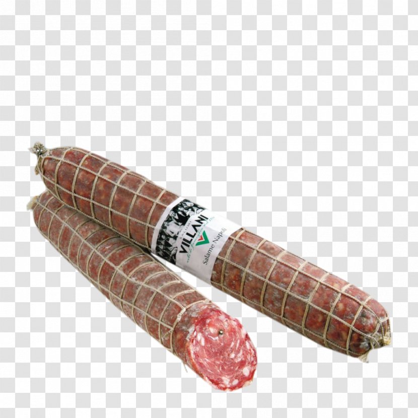 Salami Ventricina Soppressata Capocollo Cervelat - Salt Cured Meat - Sausage Transparent PNG