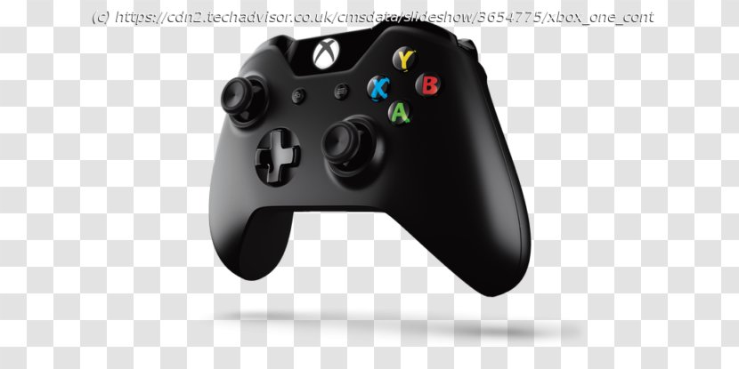 Xbox One Controller 360 Black Game Controllers - Accessory Transparent PNG