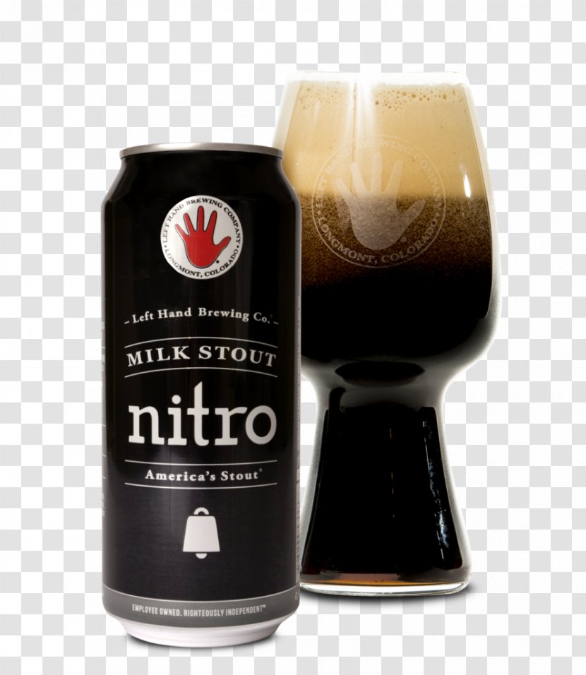 Left Hand Brewing Company Stout Milk Beer India Pale Ale - Stag Transparent PNG