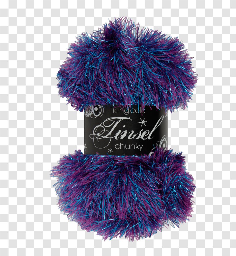 King Cole Tinsel Chunky Knitting Yarn Scarf - Weights Transparent PNG