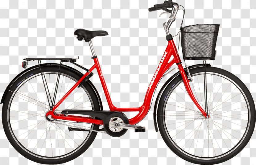 Monark City Bicycle Baskets Luggage Carrier - Cykelkraftse Transparent PNG