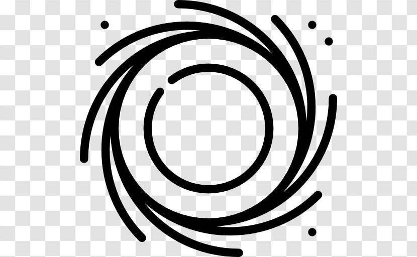 Black Hole - And White - Monochrome Transparent PNG