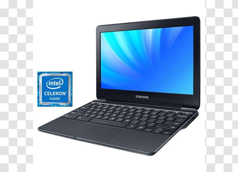 Laptop Samsung Chromebook 3 (11.6) Celeron Computer - Monitor Accessory Transparent PNG