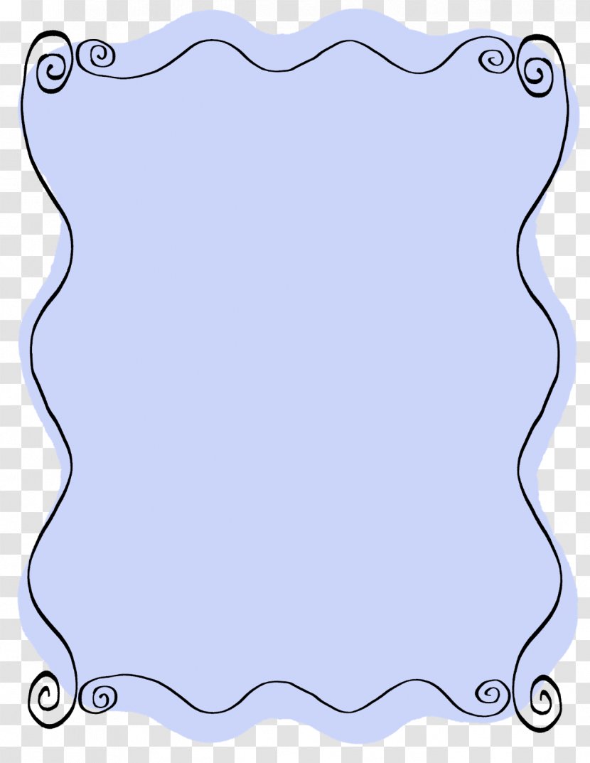 Picture Frames Line Art Photography Drawing Clip - Baby Blue Frame Transparent PNG