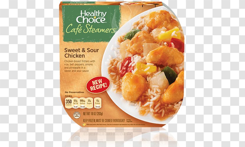 Sweet And Sour Chicken Cafe Pasta Healthy Choice - Calorie - General Tsos Transparent PNG