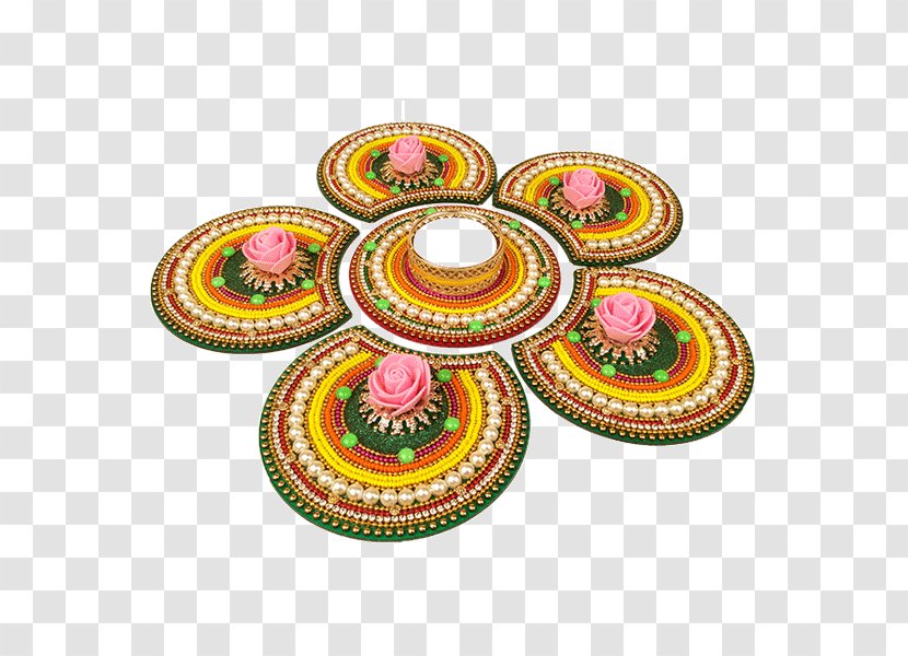 Circle - Platter - Puja Thali Transparent PNG