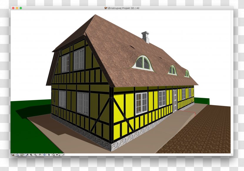 Timber Framing ArchiCAD Architecture Building Information Modeling Autodesk Revit - Roof - 4d Bim Transparent PNG