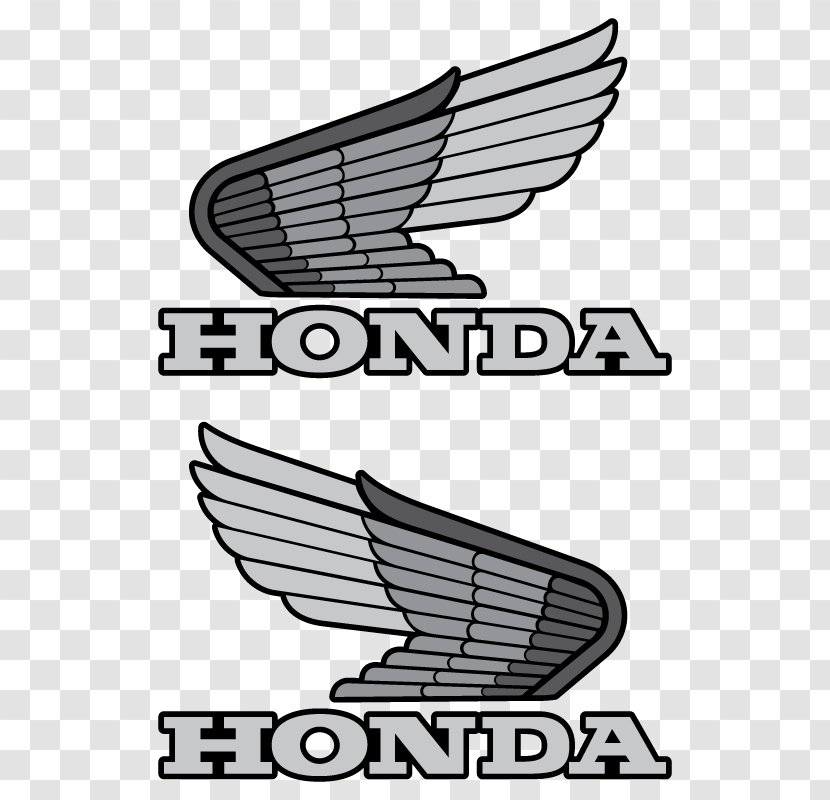 Honda Logo Brand Sticker Transparent PNG