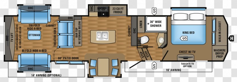 Floor Plan House Campervans - Machine - Rv Camping Transparent PNG