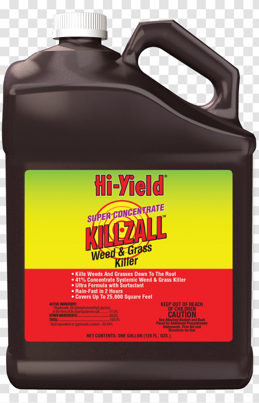 Herbicide Lawn Weed Control Glyphosate - Automotive Fluid - Planogram Transparent PNG