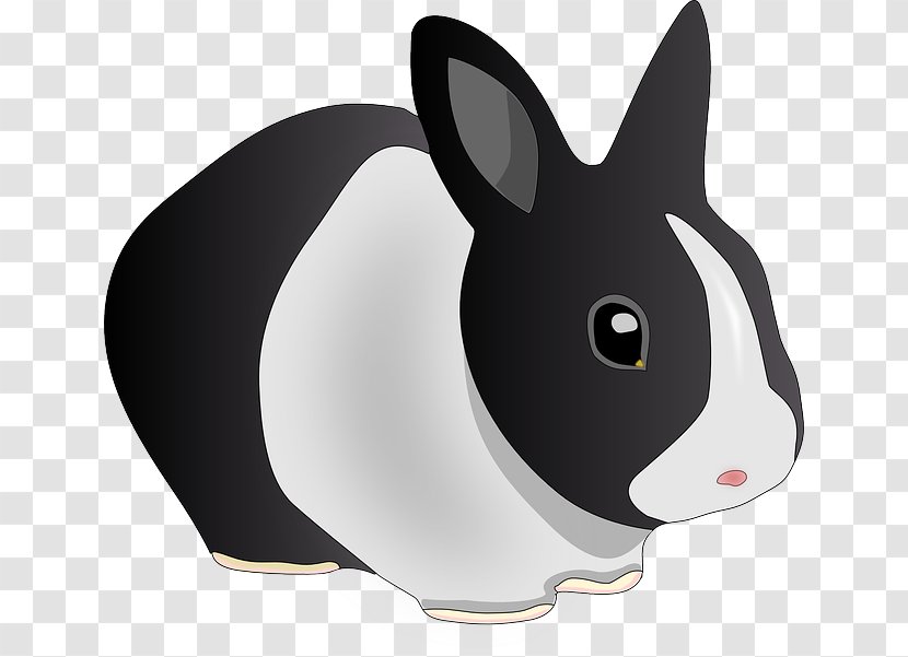 Easter Bunny Domestic Rabbit Clip Art - Snout - Eat Carrot Transparent PNG
