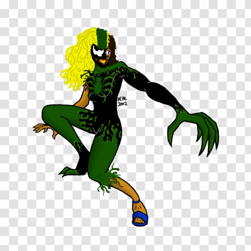 Amphibians Clip Art Illustration Legendary Creature - Scream Symbiote Transparent PNG